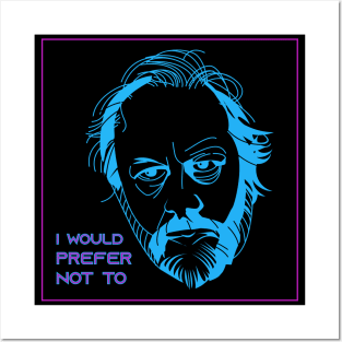 Cyber Žižek - I would prefer not to Posters and Art